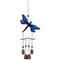 24" Purple & Bronze Dragonfly Outdoor Garden Windchime